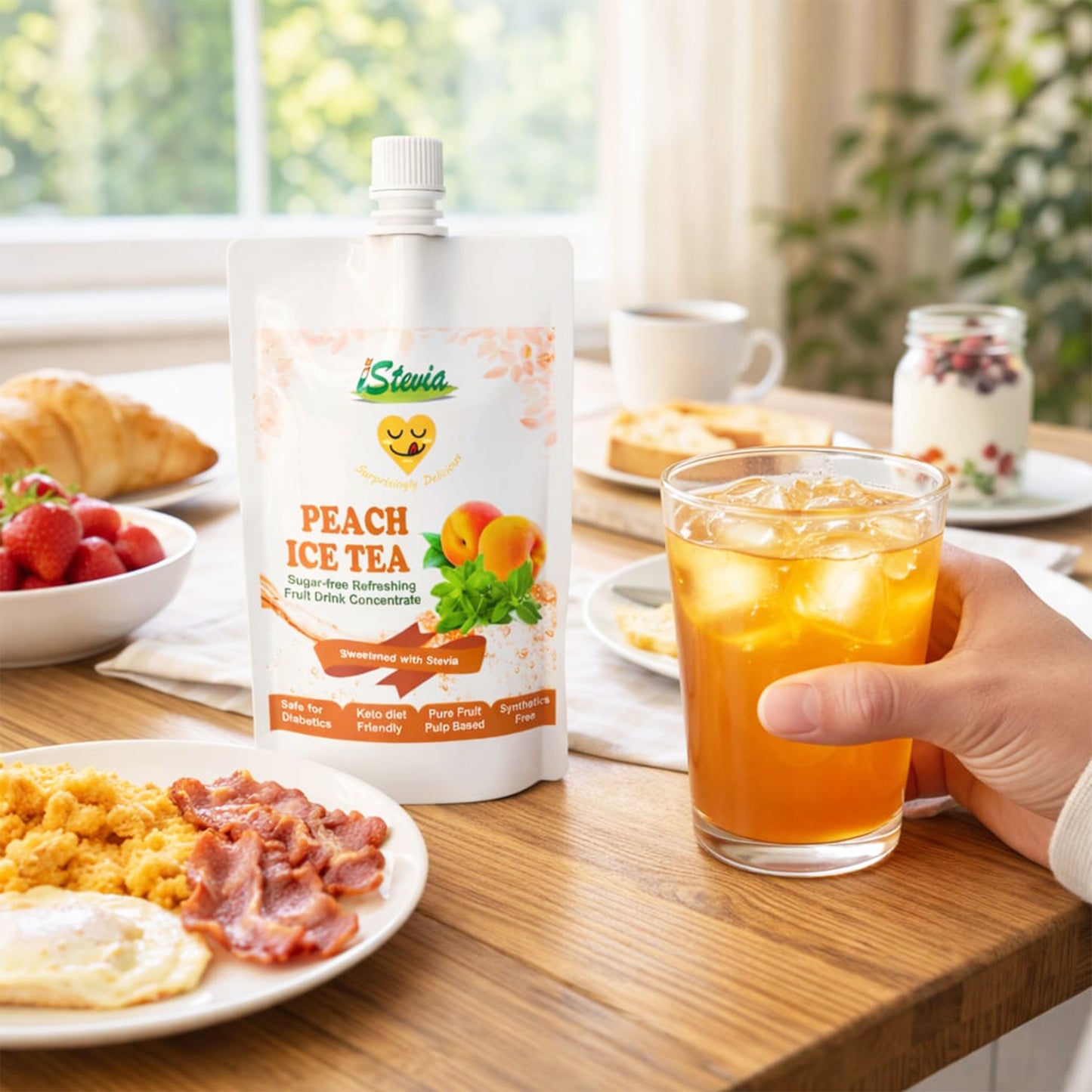 iStevia Peach Ice Tea Concentrate