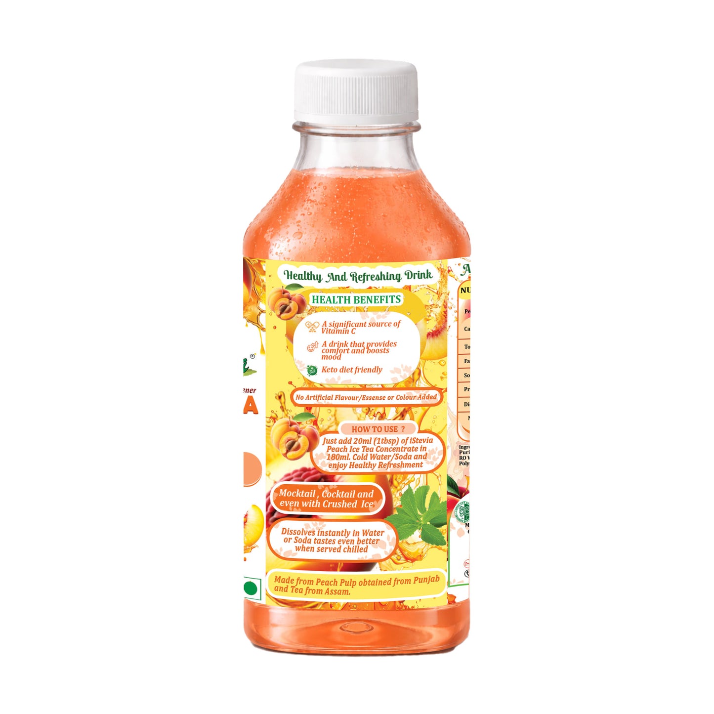 iStevia Peach Ice Tea Concentrate