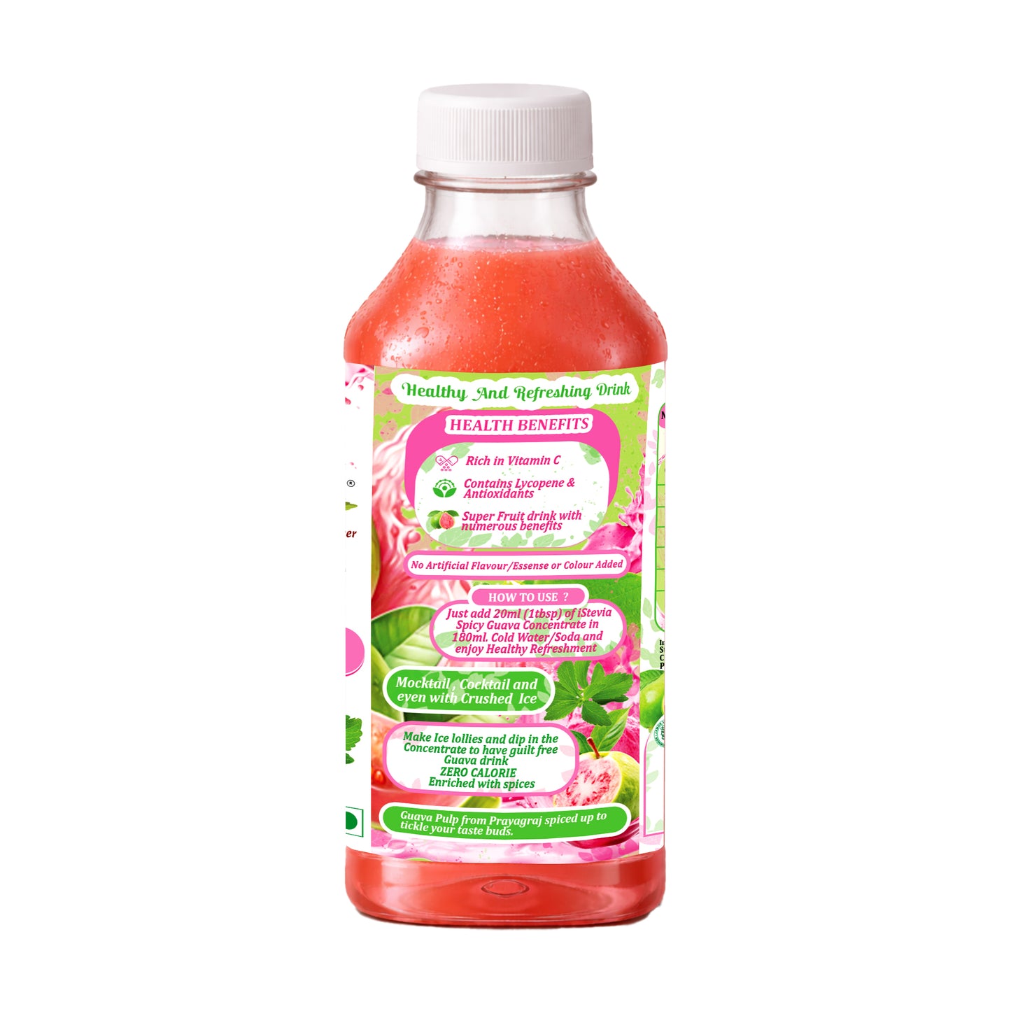 iStevia Spicy Guava Fruit Drink Concentrate