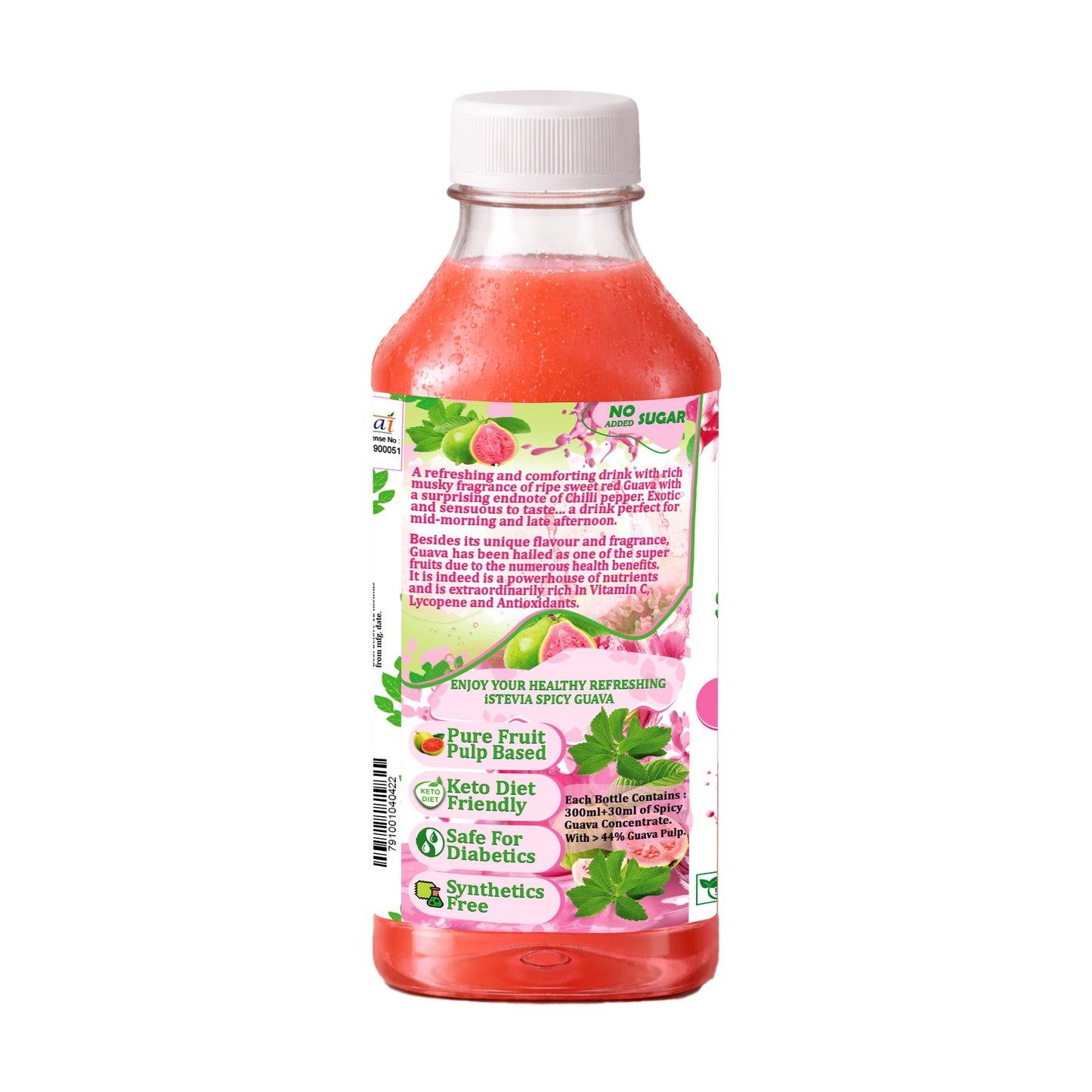 iStevia Spicy Guava Fruit Drink Concentrate