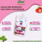 Strawberry Sugar-Free Stevia Sweetened | Fruit Juice Concentrate | 100% Natural | 200mL
